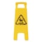 Boardwalk Caution Safety Sign For Wet Floors, 2-Sided, Plastic, 10x2x26, Yellow 3485217 - alternate 1